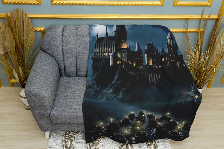 Гарі Поттер Хогвартс Плед Harry Potter Hogwarts Plaid