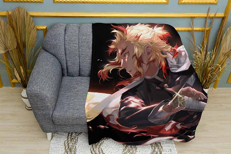 Гарний Кеджиро Ренгоку Клинок який знищує демонів Beautiful Kyojuro Rengoku Demon Slayer