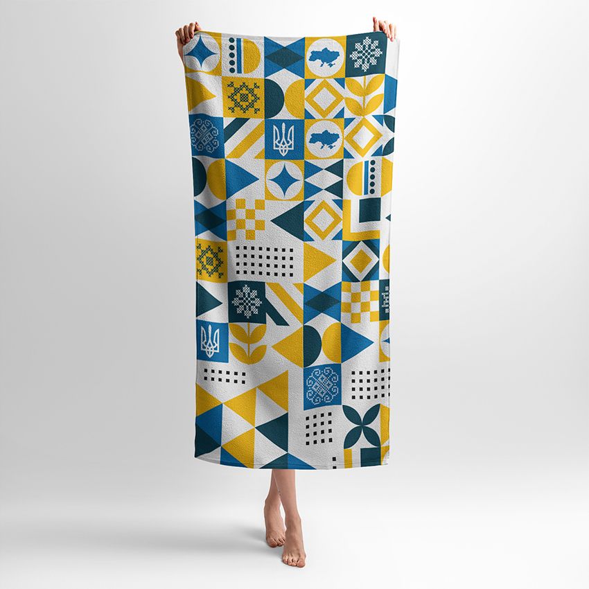 Геометричний паттерн Україна Geometric pattern Ukraine