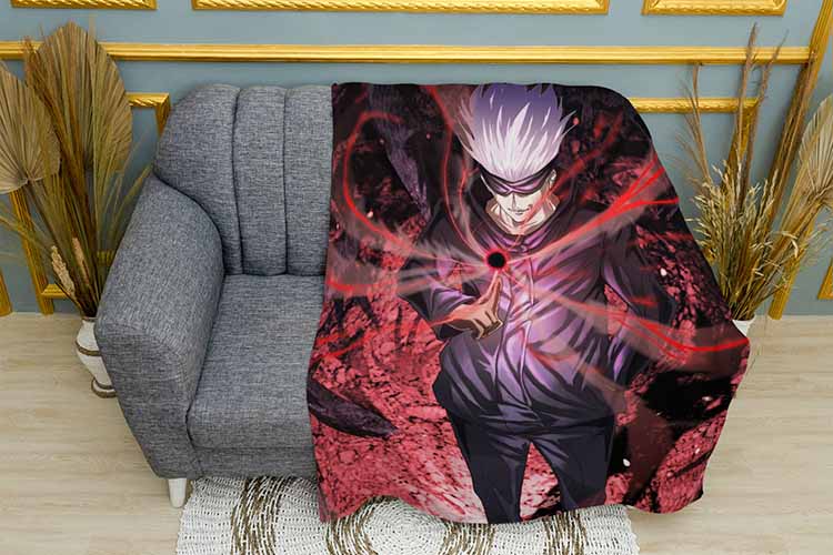 Gojo with magic Magic battle Godjo with magic Jujutsu Kaisen