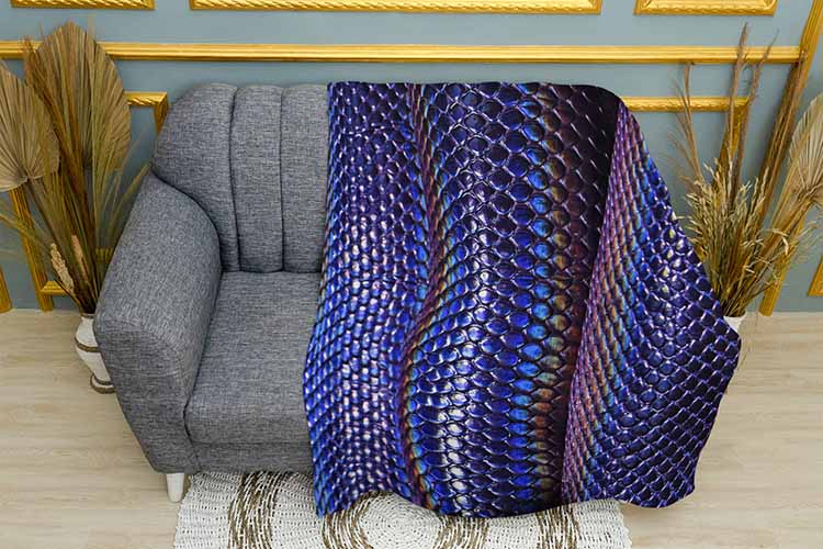 Голубий візерунок змії Blue snake pattern