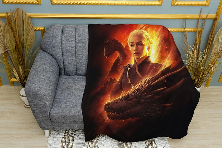 Гра Престолів Денеріс Тарґеріен з драконами Game of Thrones Daenerys Targaryen with dragons