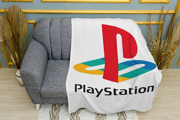 Ігрова приставка Лого Білий фон PlayStation Logo White background