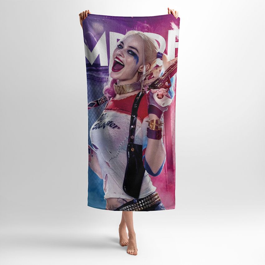 Харлі Квін Фільм Плед Harley Quinn Film Plaid