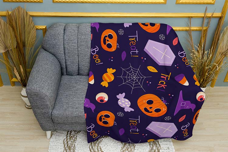 Хелловінська ніч Солодощі Патерн Halloween night Sweets Pattern