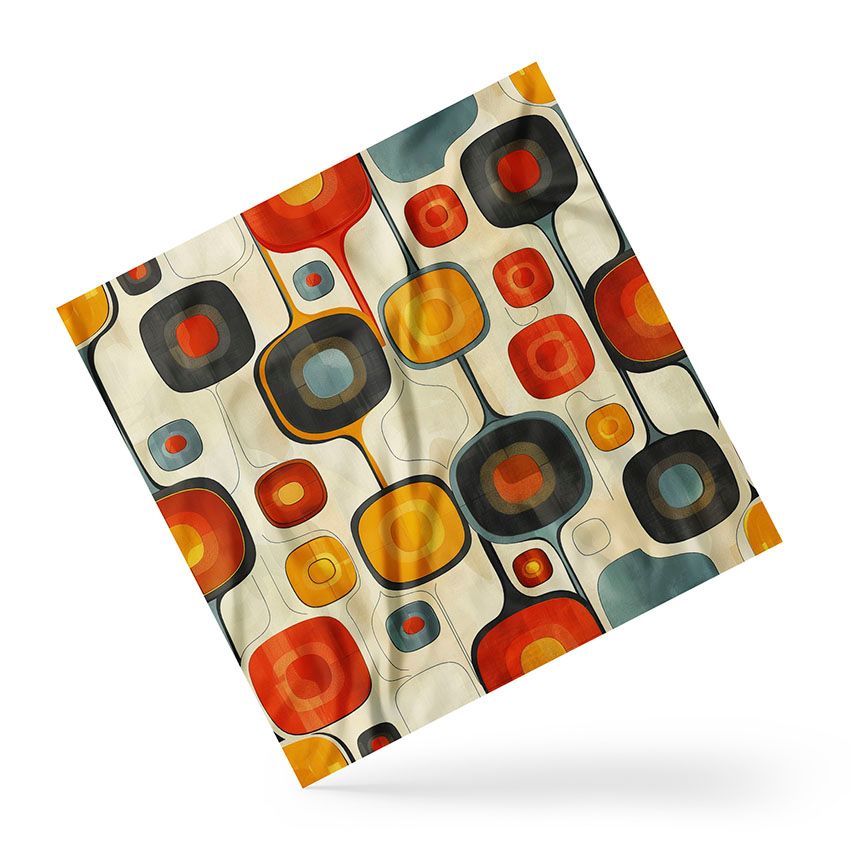 Хустка Малюнок Абстрактні краплі Picture Abstract drops