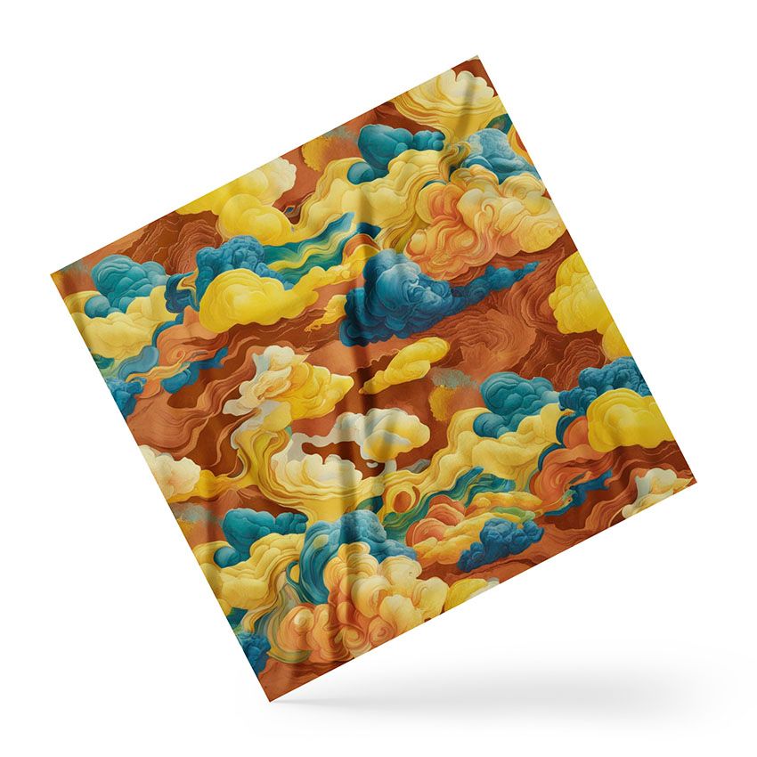 Хустка Жовті хмари Yellow clouds