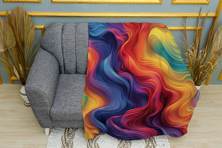 Хвилі Веселка Waves Rainbow