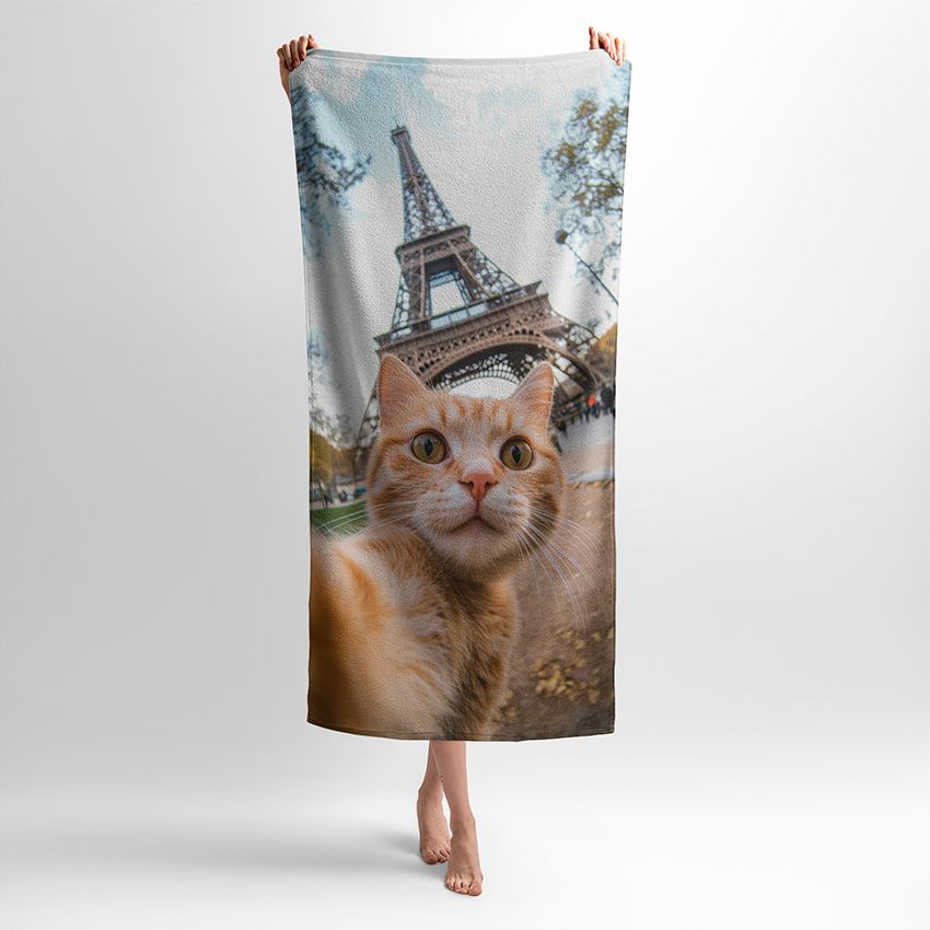 Кіт Прогулянка у Парижі Cat Walk in Paris