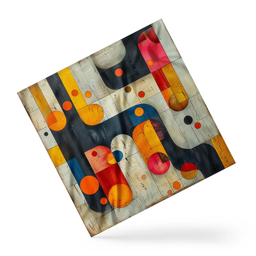 Кольорові фігури Дерево Colored figures Tree