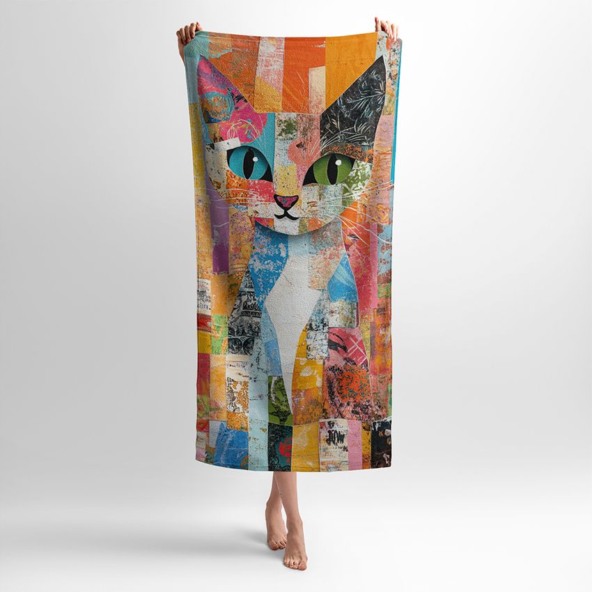 Кольорові котикі Абстракція Colored cats Abstraction