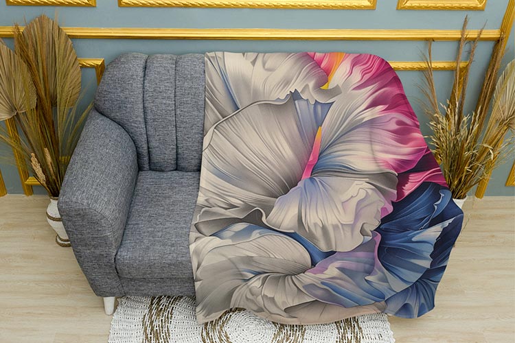 Цветные лилии Рисунок Colored lilies Picture