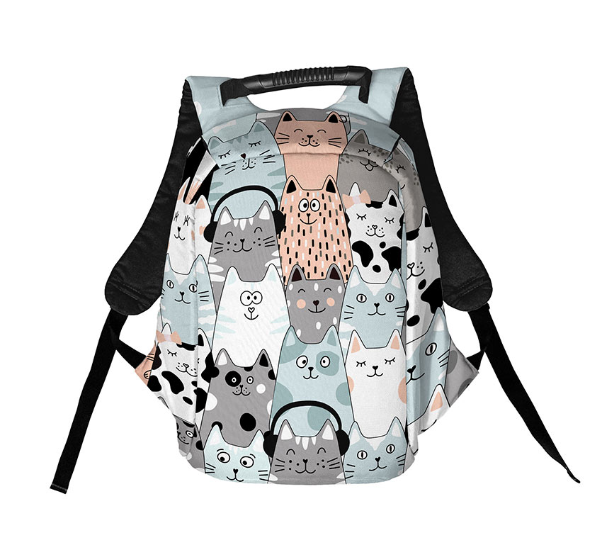 Коти в навушниках Cats in headphones