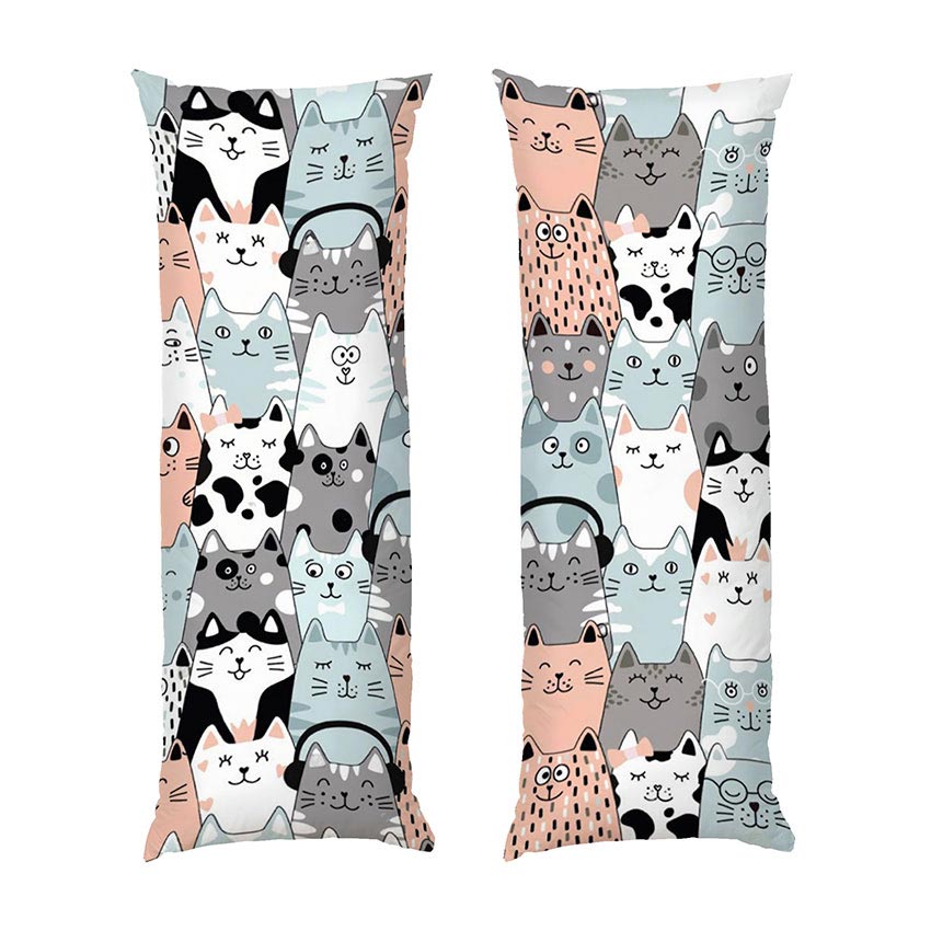 Котики у навушниках Патерн