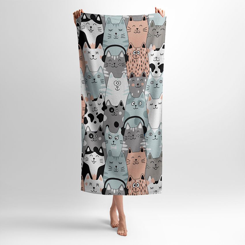 Котики Малюнок Паттерн Сats Picture Pattern