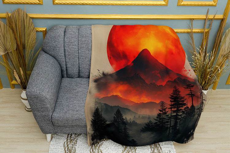 Краєвид в Японії Landscape in Japan