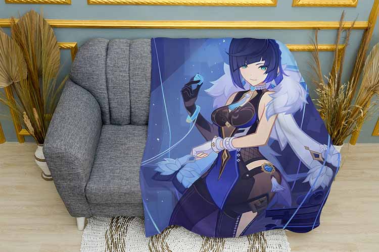 Красуня Єлань Гра Геншин Імпакт Beautiful Yelan Game Genshin Impact