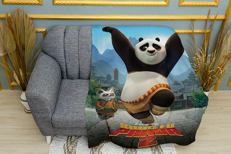 Кунг Фу Панда По і Мастер Шифу Мультфільм Kung Fu Panda Po and Master Shifu Cartoon