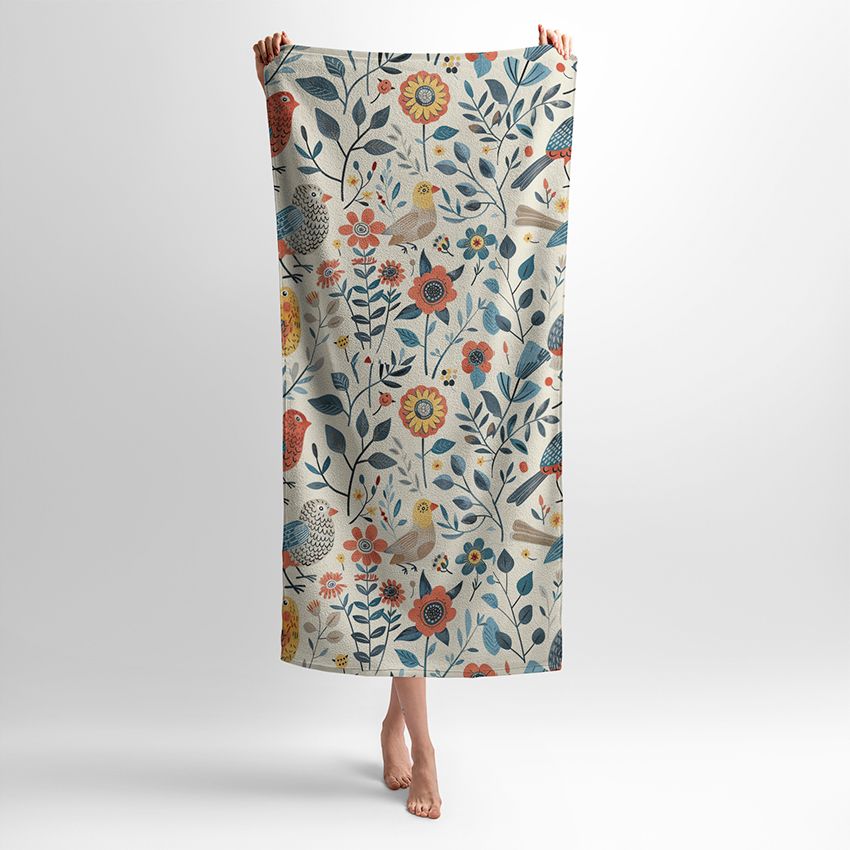 Квіткова симфонія Петриківський візерунок Floral Symphony Petrykivka pattern