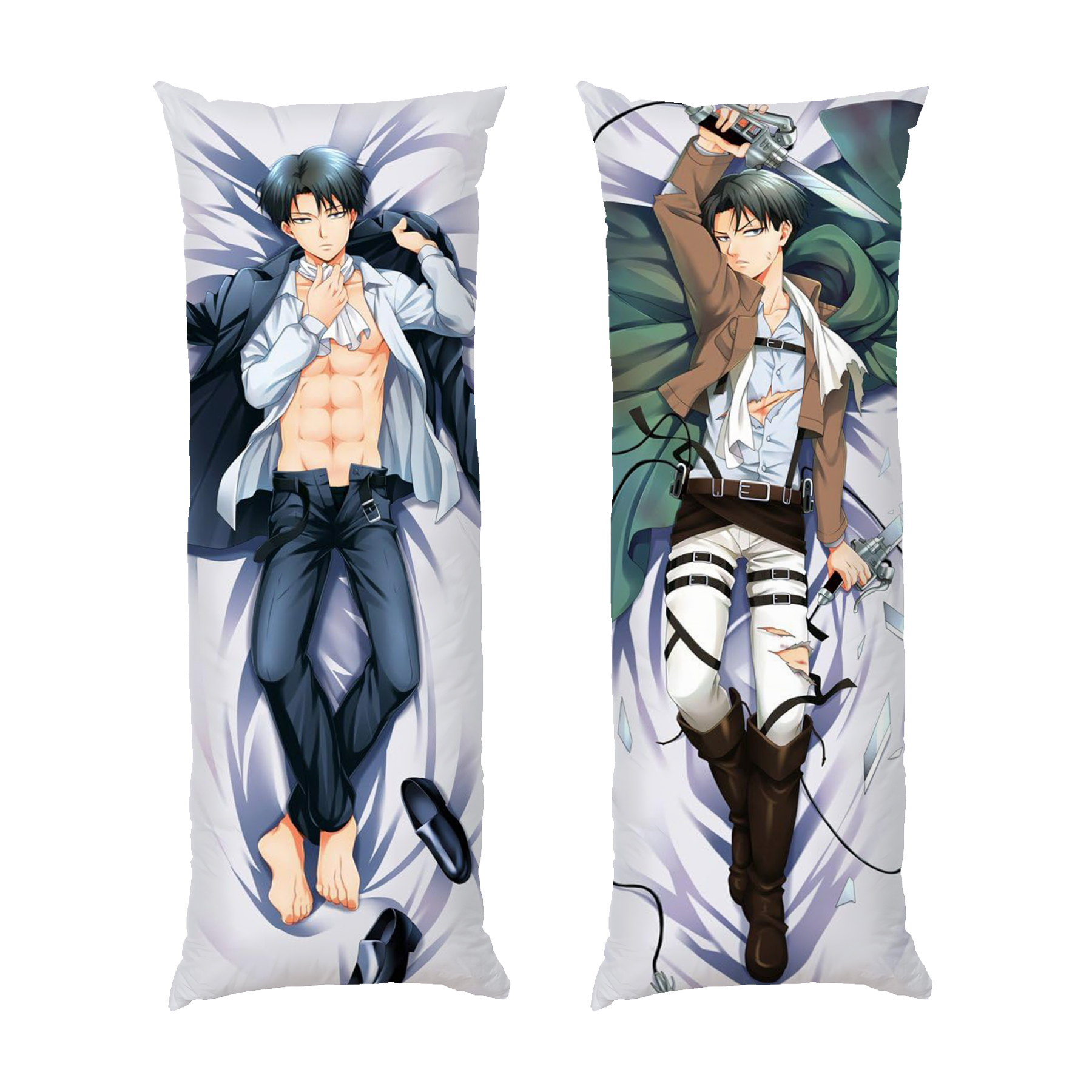 Леві Акерман Дакімакура Атака титанів Levi Akerman Dakimakura Attack on Titan