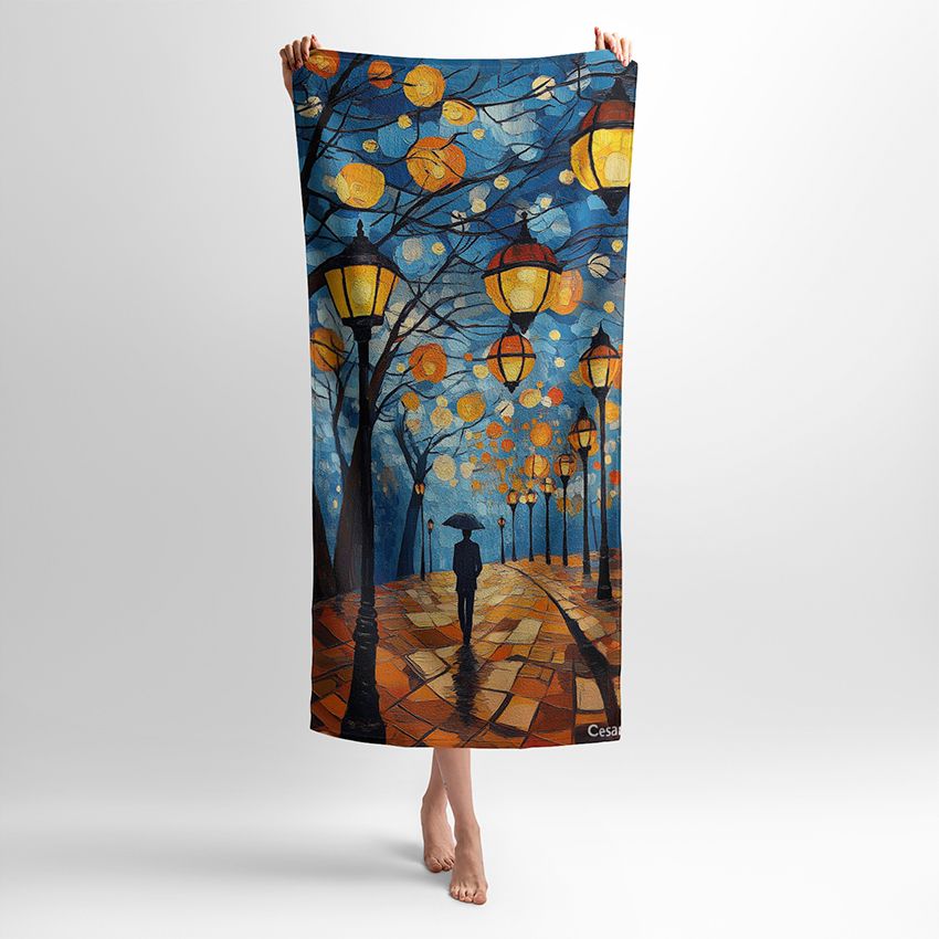 Ліхтарі Вечірній парк Lanterns Evening park