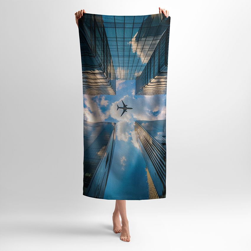 Літак над містом Plane Over the City