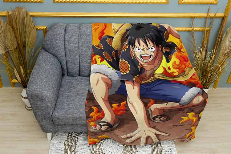Луффі у вогні Ван Піс Luffy on fire One Piece