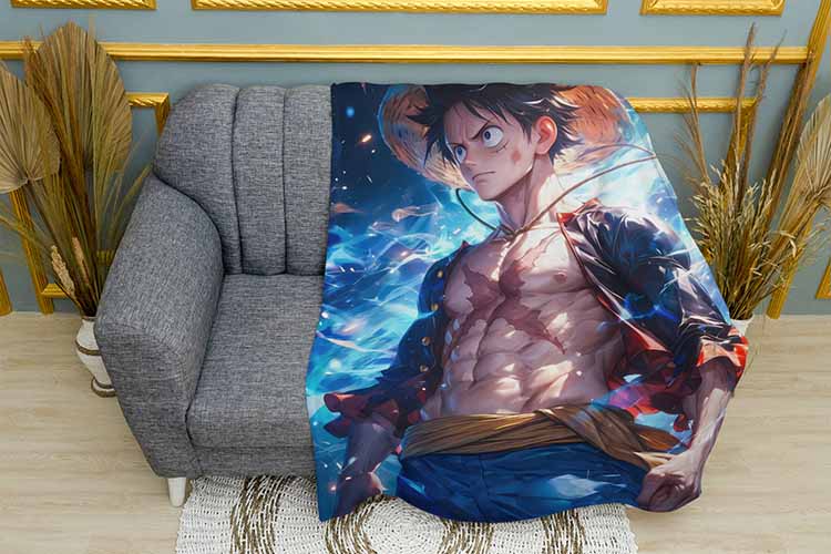 Луфі на космічному фоні Ван Піс Lufie on the space background One Piece