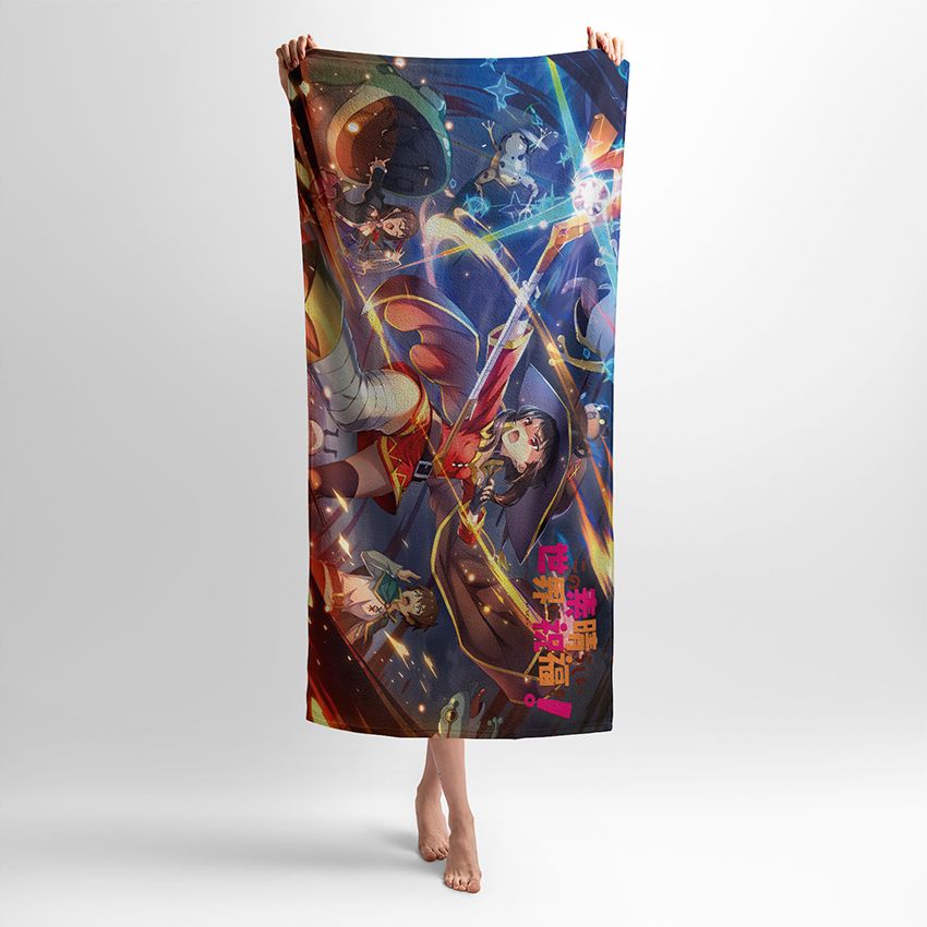 Мегумін в бою Коносуба Megumin in battle Konosuba