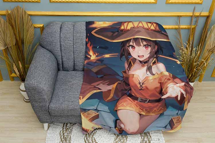 Мегумін з вогнем Коносуба Megumin with fire Konosuba