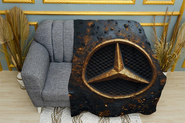 Мерседес Бенц Ретро лого Mercedes Benz Retro logo