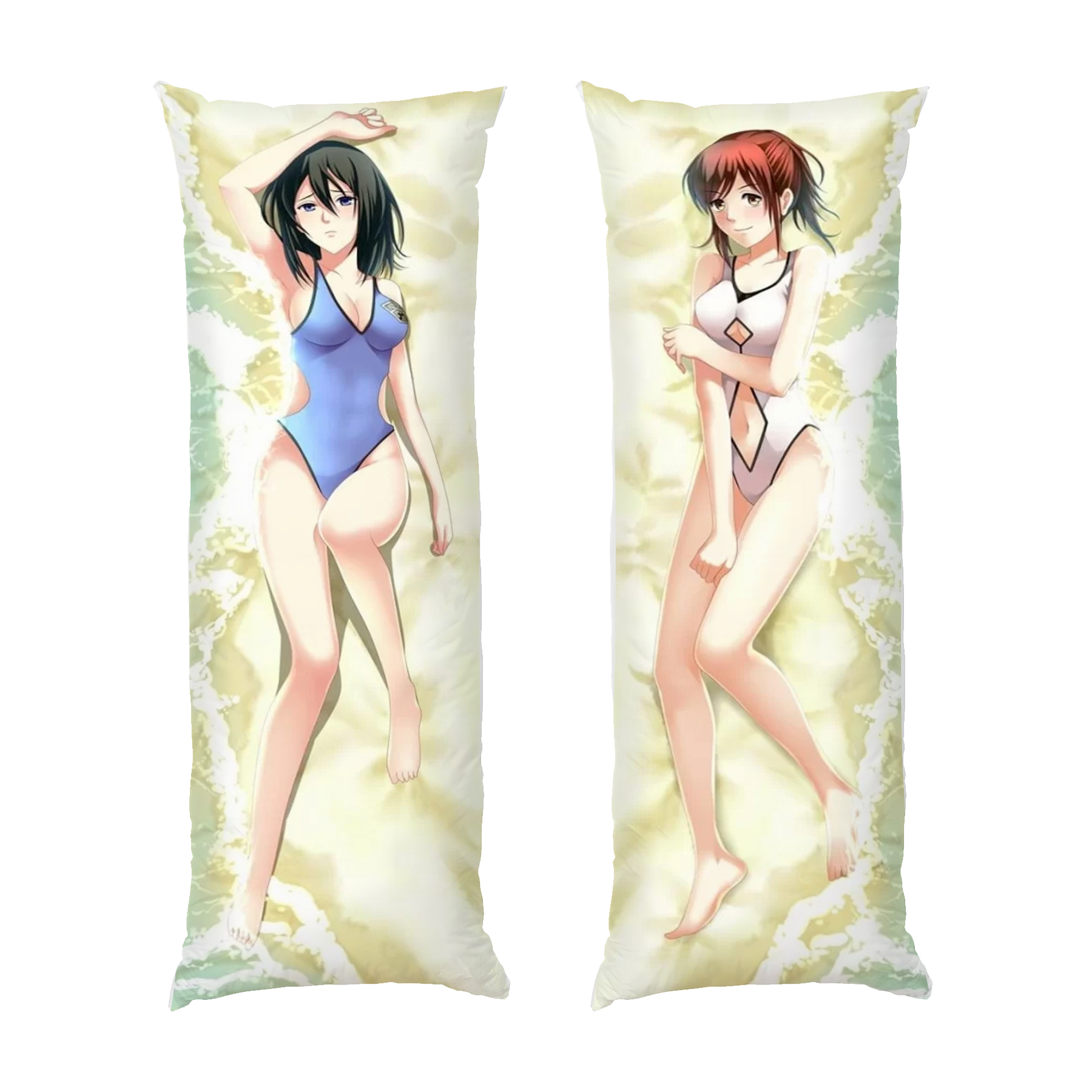 Мікаса та Саша Сонячний берег Атака Титанів Mikasa and Sasha Sunny beach Attack on Titan