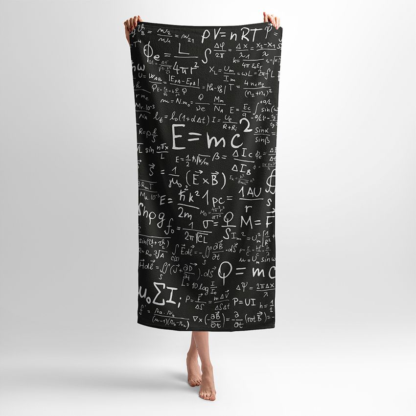 Наукові формули Чорний Scientific formulas Black