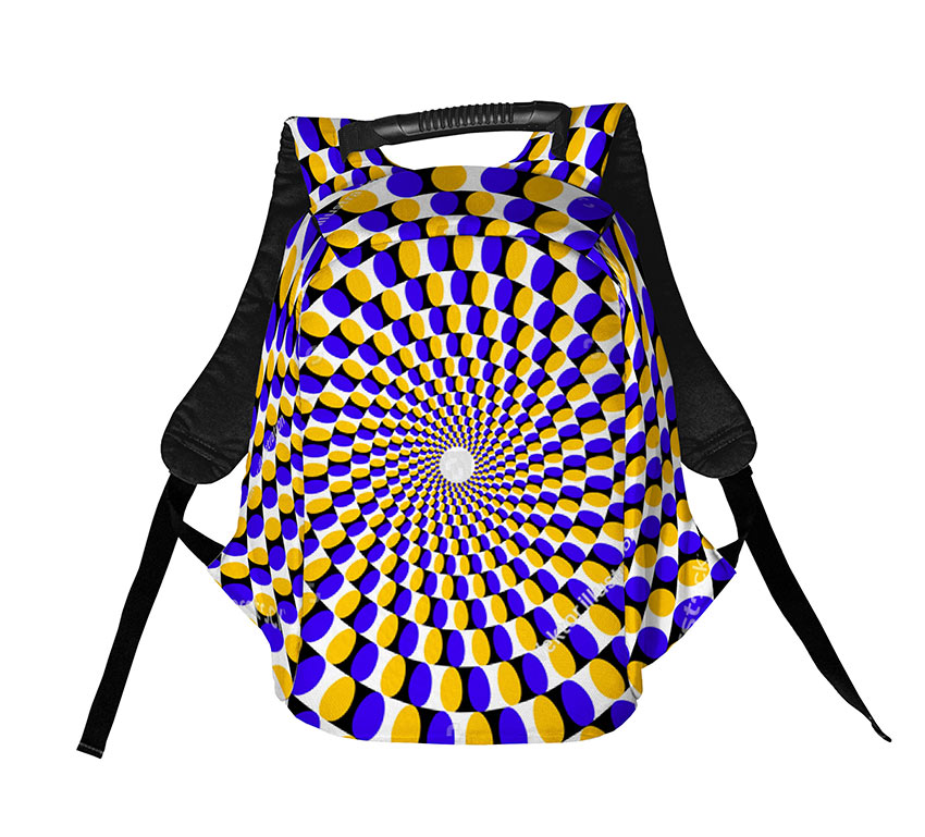 Оптична ілюзія Синьо-жовта