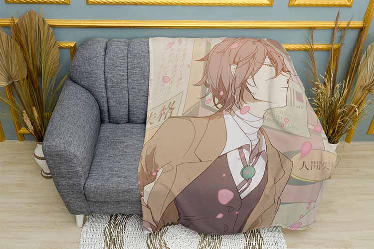 Осаму Дазай у пелюстках сакури Літературні генії Бродячі Пси Osamu Dazai in sakura petals Bungo Stray Dogs