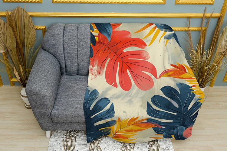 Папороть Яскравий малюнок Fern Bright drawing