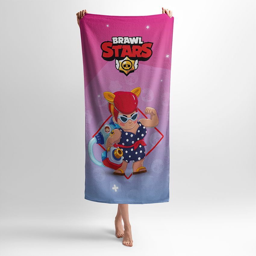 Пем на пляжі Бравл Старс Pam on the beach Brawl Stars