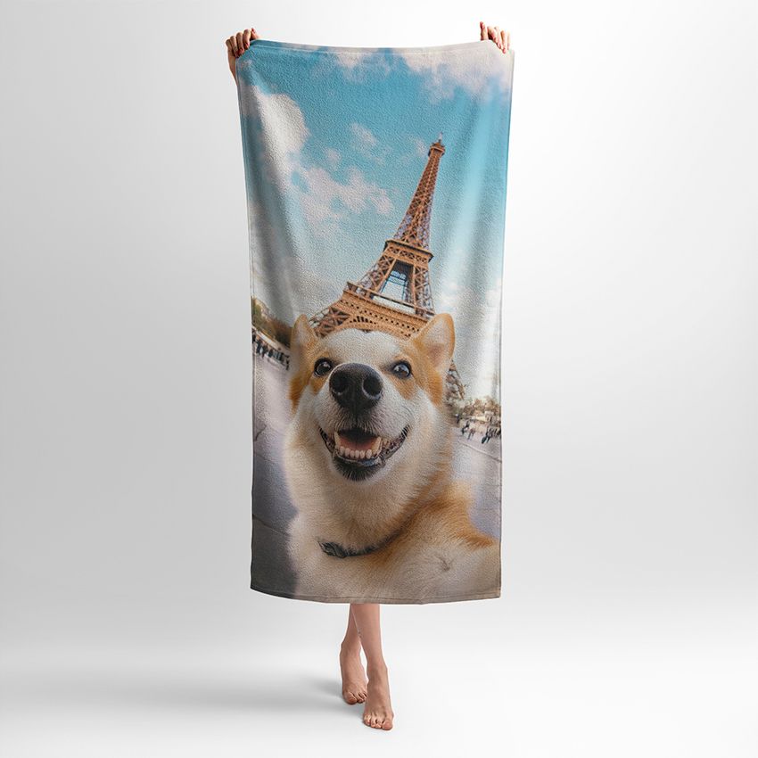 Пес Прогулянка у Парижі Dog Walk in Paris