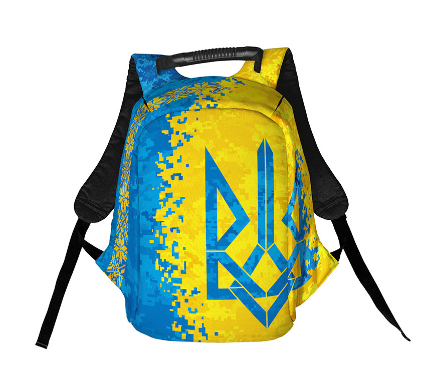 Піксель з тризубом Pixel with trident