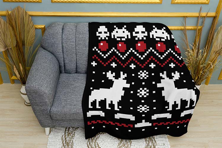 Піксельна гра Святкові олені Pixel game Festive reindeer