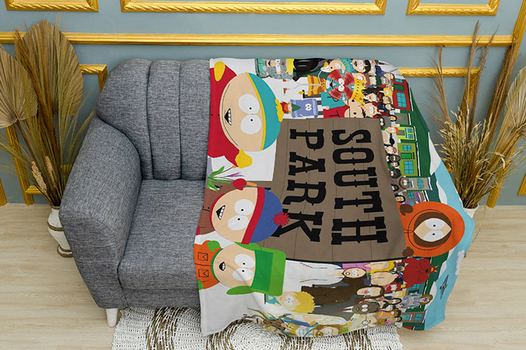 Південний Парк Панорама міста South Park City panorama