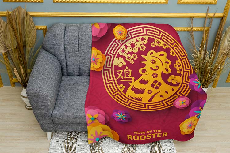 Півень Символи щастя Rooster Symbols of Happiness