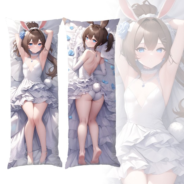 Подушка обіймашка дакімакура Arknights Amiya White