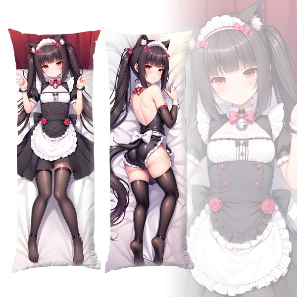 Подушка обіймашка дакімакура Nekopara Chocola