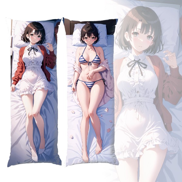 Подушка обіймашка дакімакура Saenai Heroine no Sodatekata Megumi Kato