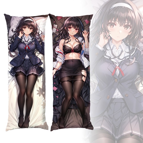 Подушка обіймашка дакімакура Saenai Heroine no Sodatekata Utaha Kasumigaoka