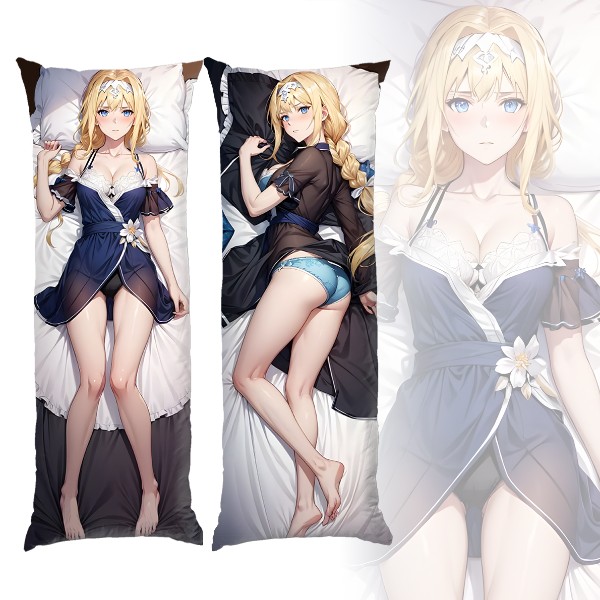 Подушка обіймашка дакімакура Sword Art Online Alice Zuberg Dark