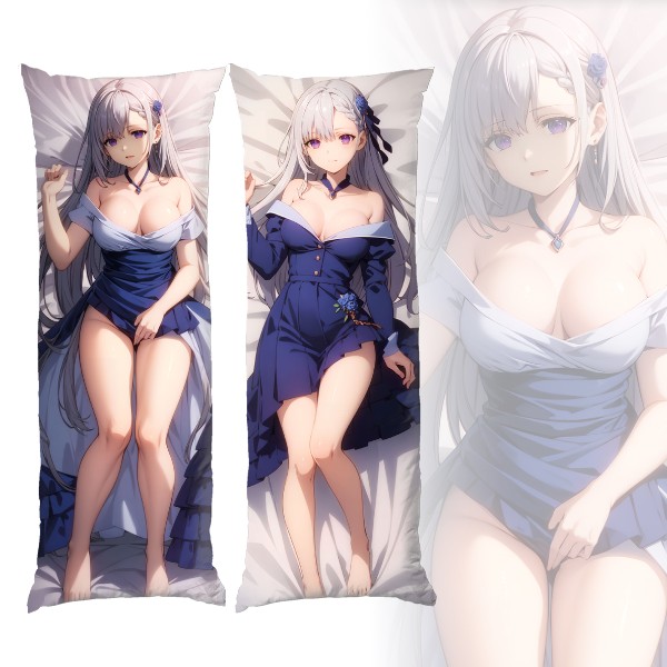 Подушка обіймашка дакімакура Tenten Kakumei Euphyllia Magenta