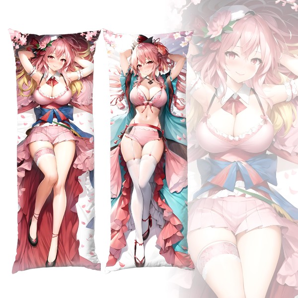 Подушка обіймашка дакімакура Touhou Project Yuyuko Saigyouji