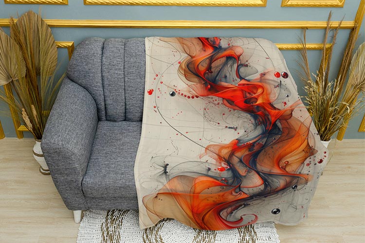 Помаранчева фарба Візерунок Orange paint Pattern